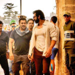 salman khan on the set