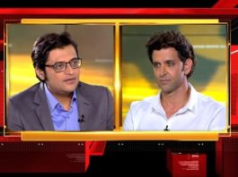 arnab goswami hrithik roshan