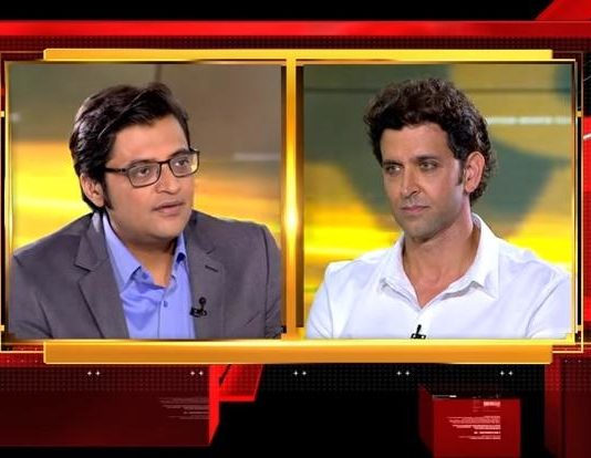 arnab goswami hrithik roshan