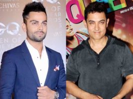 virat kohli aamir khan together
